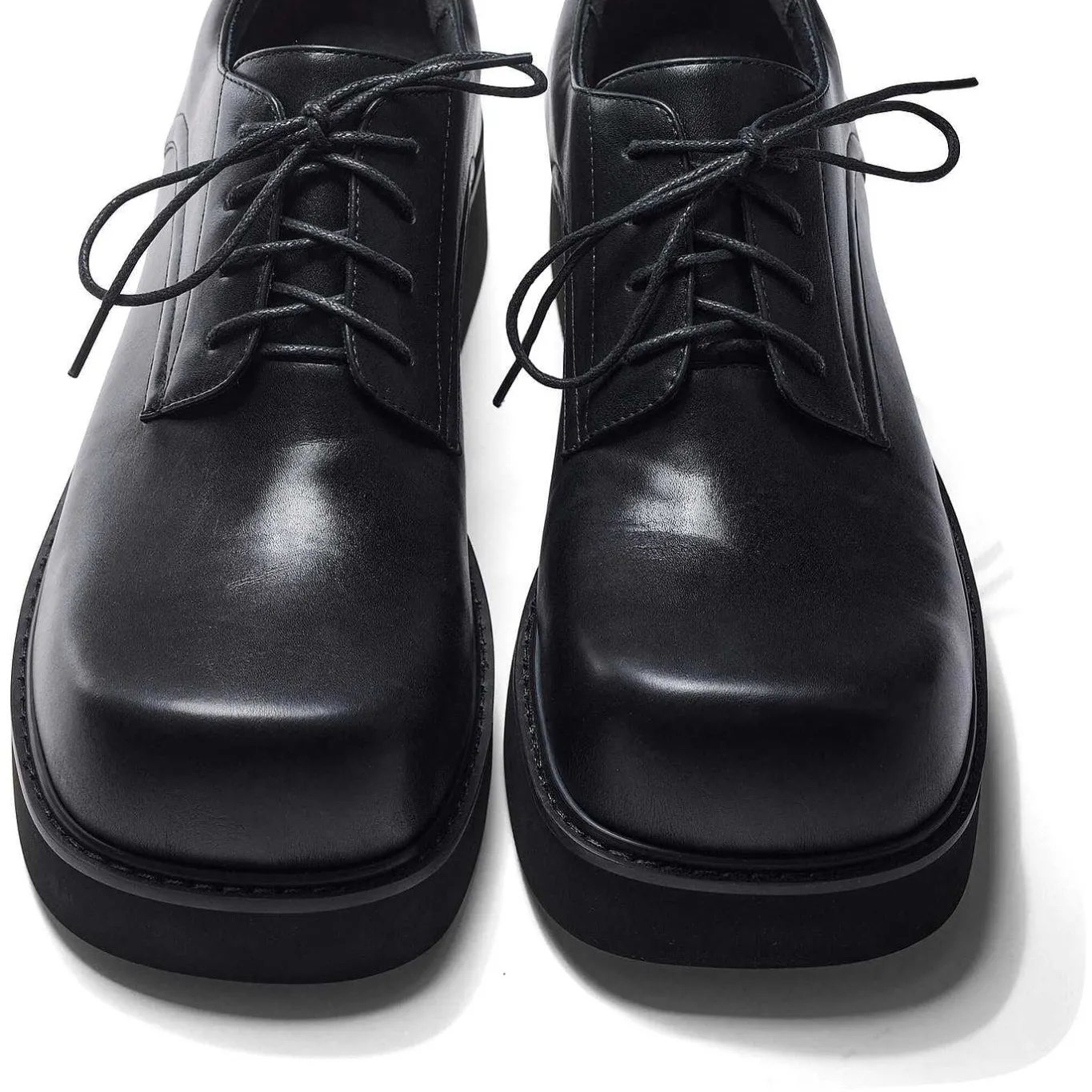 KOI footwear 400% Oversized Men'S Derby Shoes - Black<Men'S Lace Up