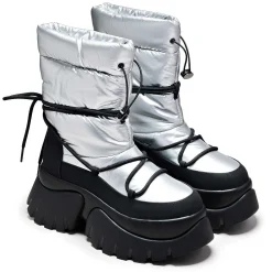 KOI footwear A Glass Mirage Snow Boots - Steel | Koi<Women'S Snow Boots