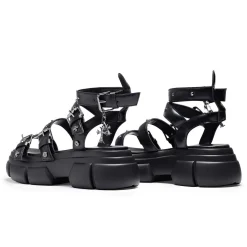 KOI footwear A Raining Vengeance Charm Platform Sandals<Women'S Strappy Sandals