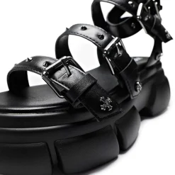 KOI footwear A Raining Vengeance Charm Platform Sandals<Women'S Strappy Sandals