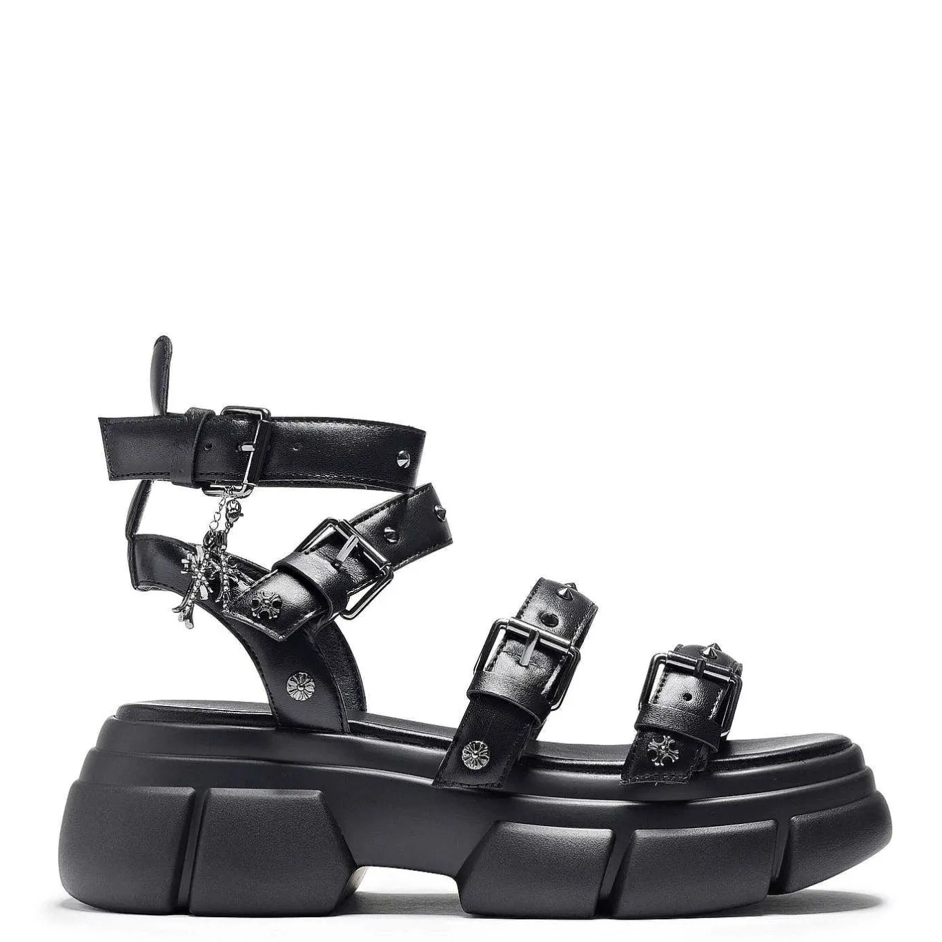 KOI footwear A Raining Vengeance Charm Platform Sandals<Women'S Strappy Sandals