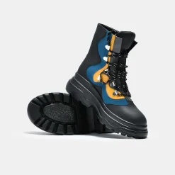KOI footwear Ajax Men'S Trail Boots<Men'S Black Boots