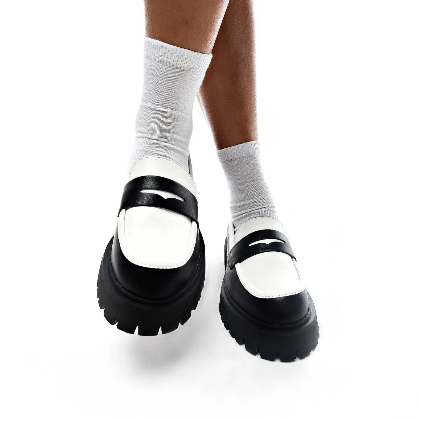 KOI footwear Birch Monochrome Loafers<Women'S Loafers