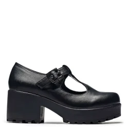 KOI footwear Black Chunky Platform Mary Jane Shoes<Women'S Black Mary Janes