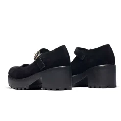 KOI footwear Black Chunky Platform Mary Jane Shoes<Women'S The Mary Jane