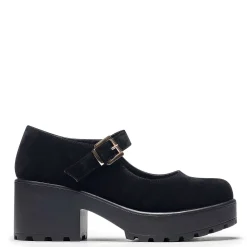 KOI footwear Black Chunky Platform Mary Jane Shoes<Women'S The Mary Jane