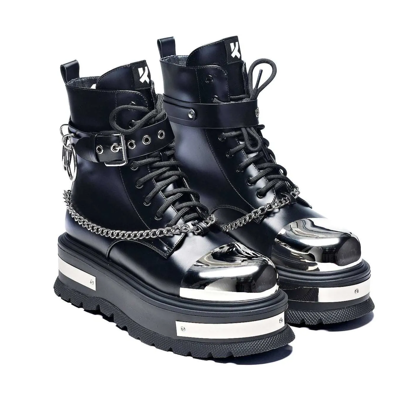 KOI footwear Borin Hardware Platform Boots<Women'S Chunky Boots