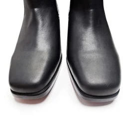 KOI footwear Broken Bronco Men'S Green Flame Cowboy Boots<Men'S Black Boots