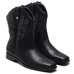 KOI footwear Broken Bronco Men'S Grey Flame Cowboy Boots<Men'S Cowboy Boots