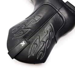 KOI footwear Broken Bronco Men'S Grey Flame Cowboy Boots<Men'S Cowboy Boots