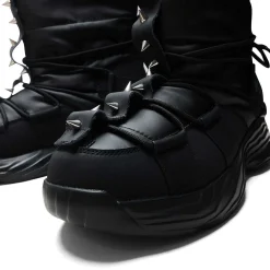 KOI footwear Cauldrife Demons Men'S Spiked Snow Boots - Black |<Men'S Ankle Boots