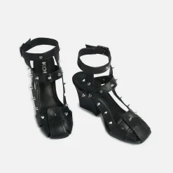 KOI footwear Chaos Blades Strappy Heels<Women'S Platform Heels