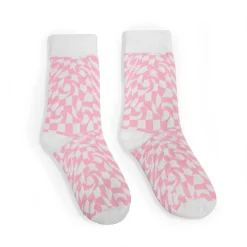 KOI footwear Check Mate Multi Pack Socks- Pink & Blue<Women'S Socks & Tights