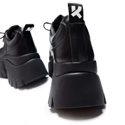KOI footwear Chronicles Vilun Platform Trainers<Women'S Black Trainers