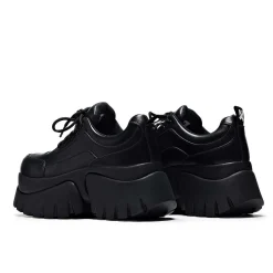 KOI footwear Chronicles Vilun Platform Trainers<Women'S Black Trainers
