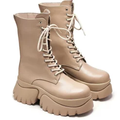 KOI footwear Costal Cruiser Vilun Ankle Boots - Sand<Women'S Calf Boots