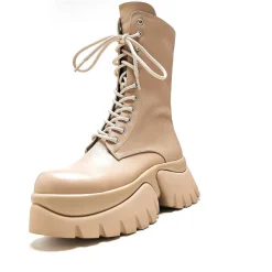 KOI footwear Costal Cruiser Vilun Ankle Boots - Sand<Women'S Calf Boots