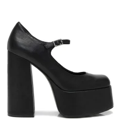 KOI footwear Darkbloom Black Platform Heels<Women'S Platform Heels