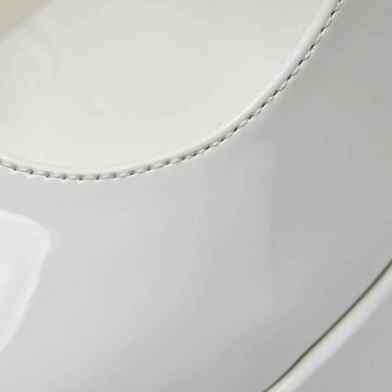 KOI footwear Darkbloom White Patent Platform Heels<Women'S Heeled Mary Janes