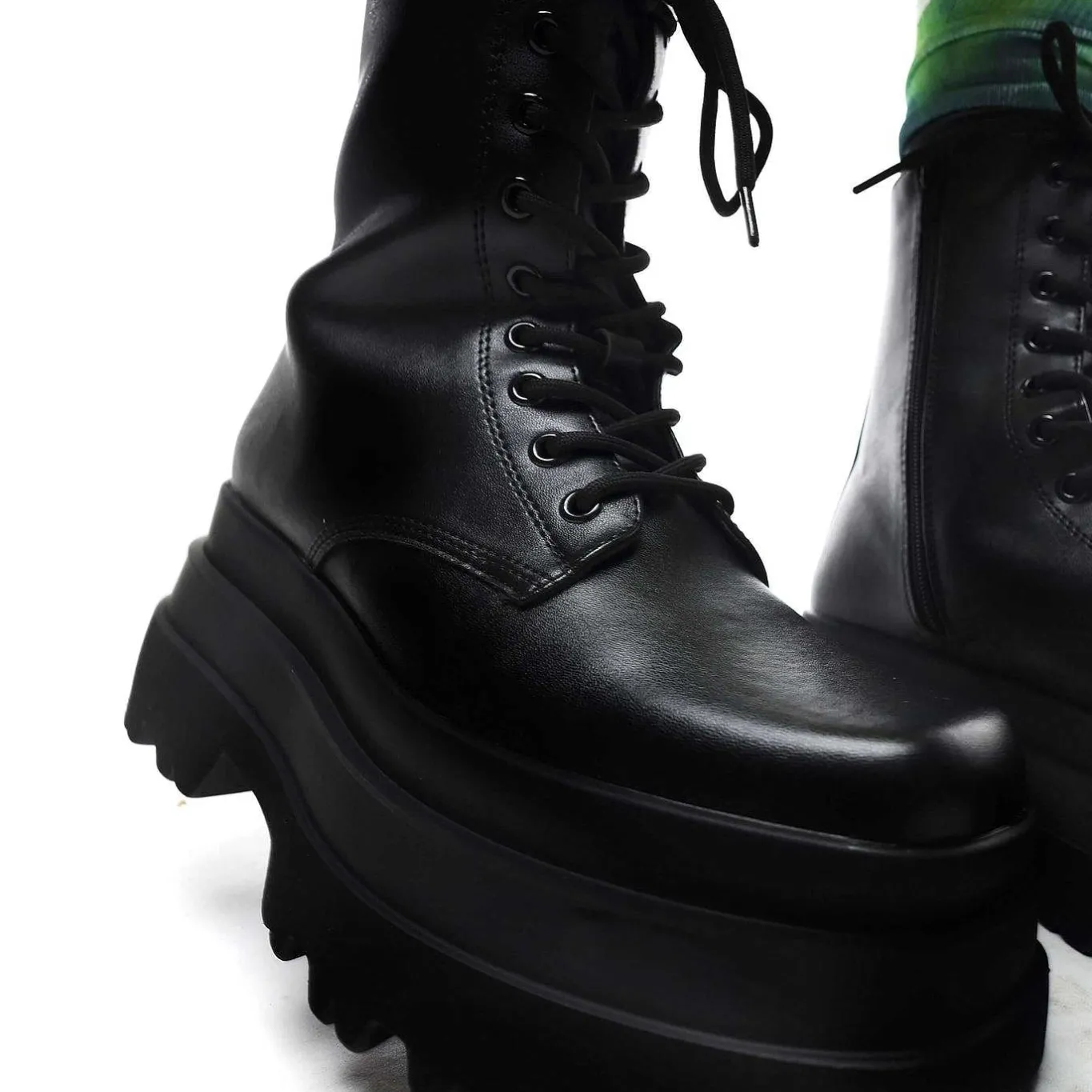KOI footwear Deathwatch Trident Platform Boots<Women'S Chunky Boots