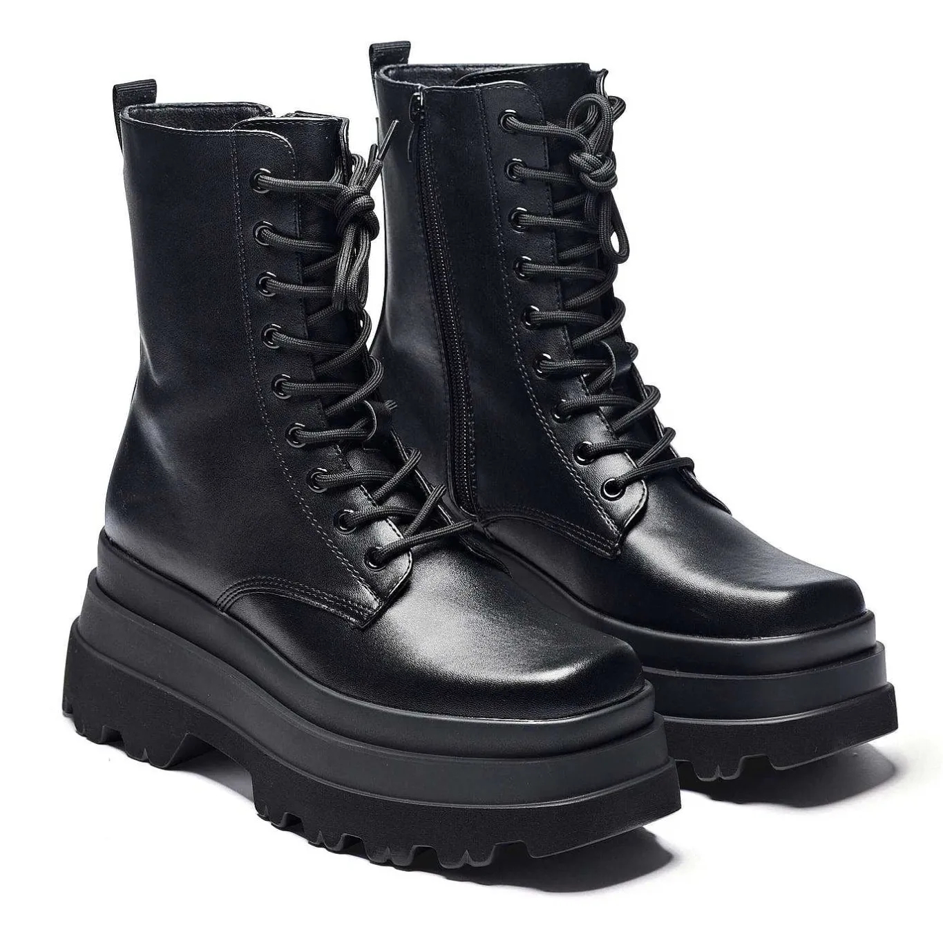 KOI footwear Deathwatch Trident Platform Boots<Women'S Chunky Boots