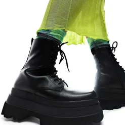 KOI footwear Deathwatch Trident Platform Boots<Women'S Chunky Boots
