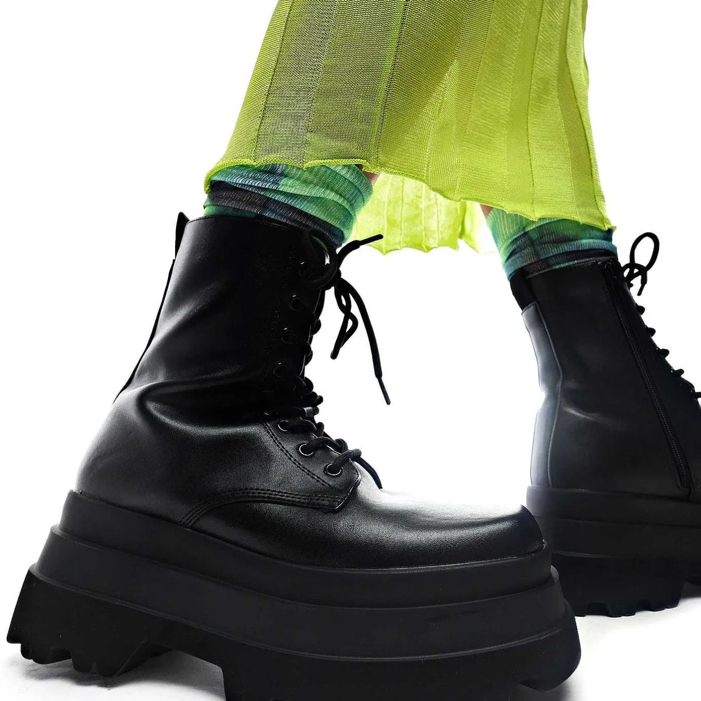 KOI footwear Deathwatch Trident Platform Boots<Women'S Chunky Boots