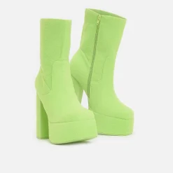 KOI footwear Dipsy Fluffy Platform Boots - Teletubbies X Koi<Women'S Platform Boots