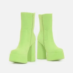 KOI footwear Dipsy Fluffy Platform Boots - Teletubbies X Koi<Women'S Platform Boots
