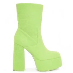 KOI footwear Dipsy Fluffy Platform Boots - Teletubbies X Koi<Women'S Platform Boots