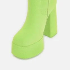 KOI footwear Dipsy Fluffy Platform Boots - Teletubbies X Koi<Women'S Platform Boots