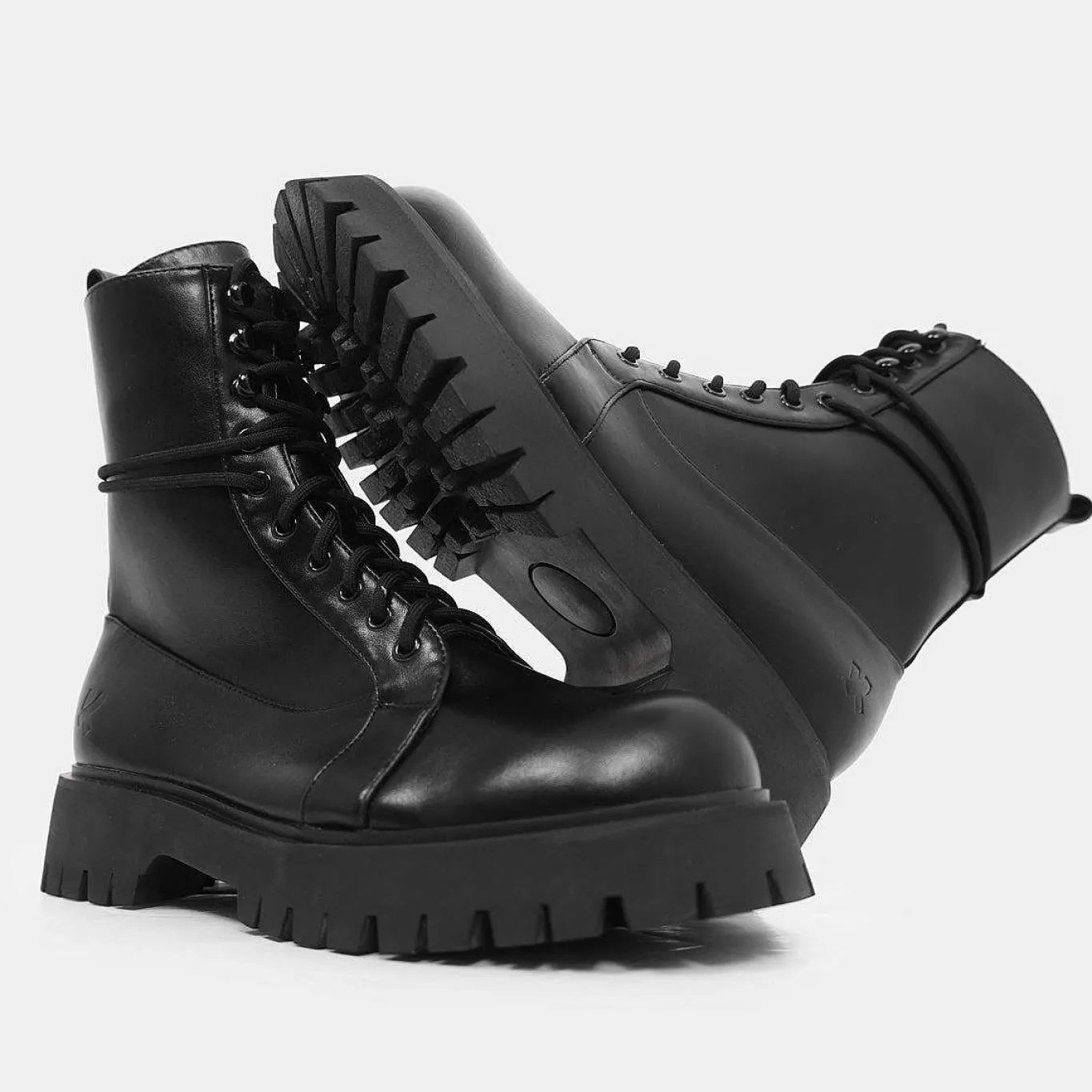 KOI footwear Electic Men'S Military Boots<Men'S Black Boots