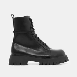 KOI footwear Electic Men'S Military Boots<Men'S Black Boots