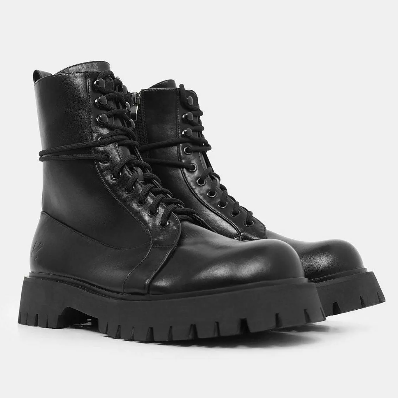 KOI footwear Electic Men'S Military Boots<Men'S Black Boots