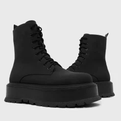 KOI footwear Foundry Men'S Platform Ankle Boots<Men'S Biker Boots