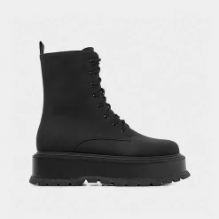 KOI footwear Foundry Men'S Platform Ankle Boots<Men'S Biker Boots