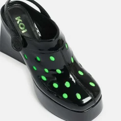 KOI footwear Galactic Boom Neon Alien Heels<Women'S Platform Heels