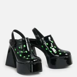 KOI footwear Galactic Boom Neon Alien Heels<Women'S Platform Heels