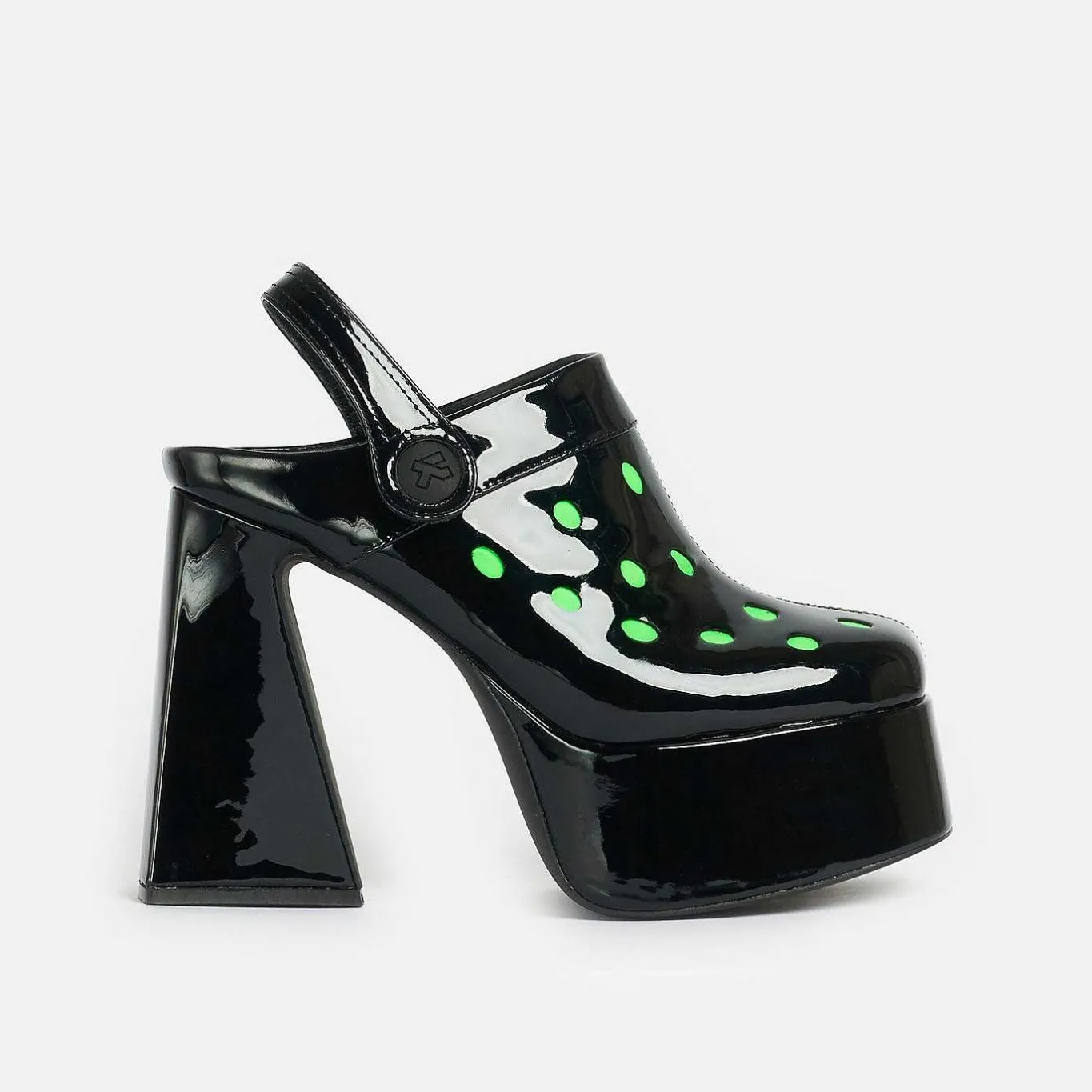 KOI footwear Galactic Boom Neon Alien Heels<Women'S Platform Heels