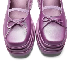 KOI footwear Galaxy Doll Trident Mary Janes - Purple<Women'S Colourful Mary Janes