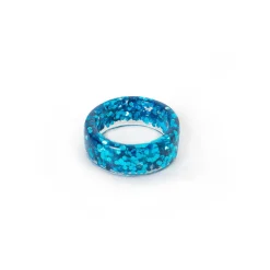 KOI footwear Glitterball Blue Ring<Women'S Rings