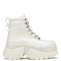 KOI footwear Gooey White Platform Boots<Women'S Chunky Boots