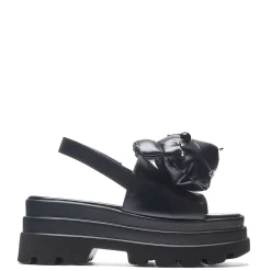 KOI footwear Grim Hardcore Chunky Sandals - Black<Women'S Platform Sandals