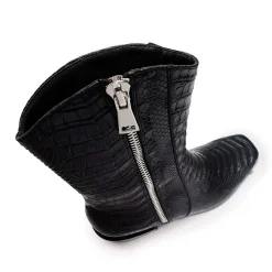 KOI footwear Higher Outlaws Men'S Coal Snake Cowboy Boots<Men'S Heeled Boots