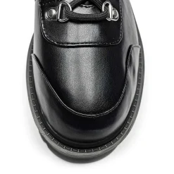 KOI footwear Hydra All Black Matrix Platform Boots<Women'S Platform Boots