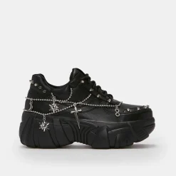 KOI footwear Jinx Men'S Mystic Charm Trainers<Men'S Black Trainers