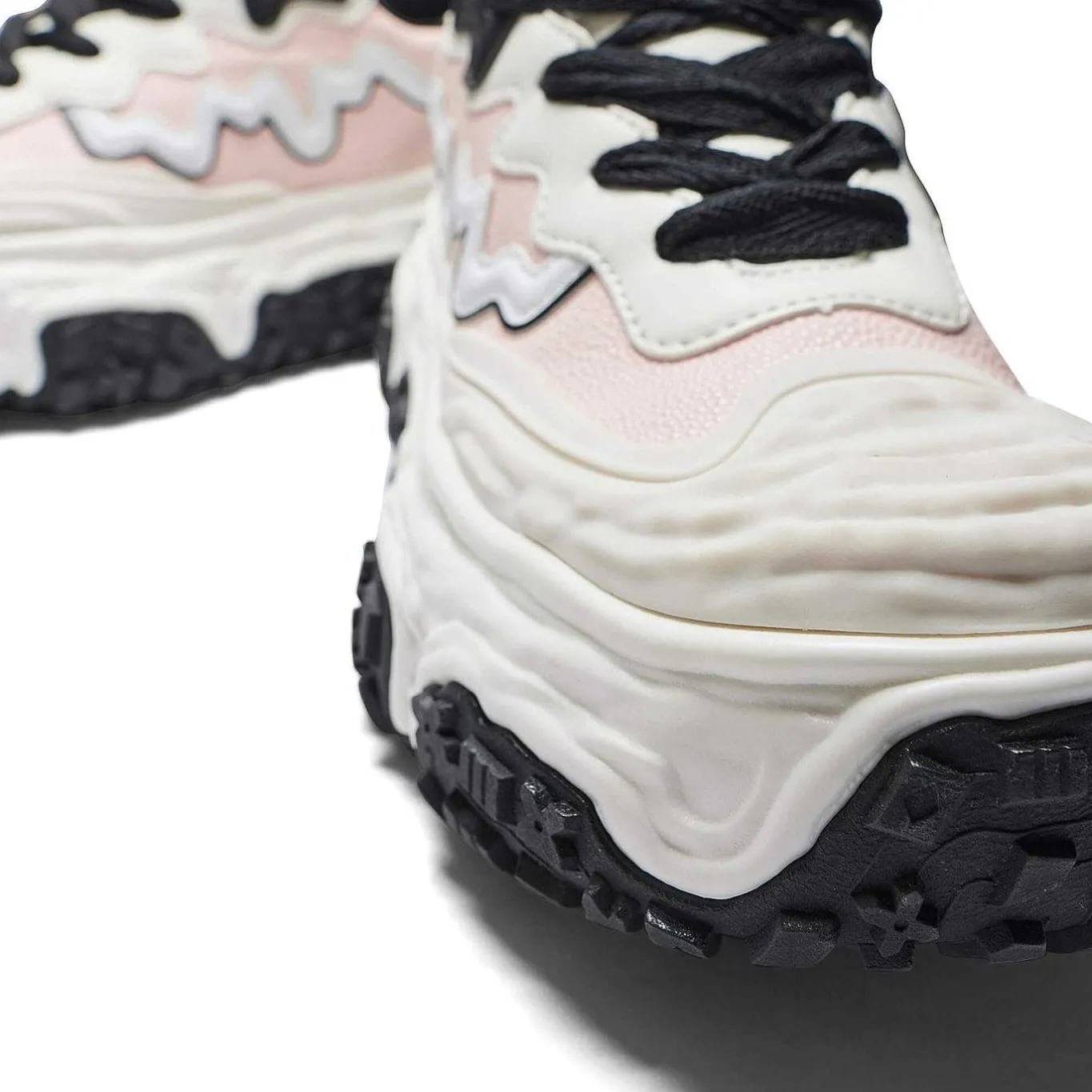 KOI footwear Layer Cake Chunky Trainers - White<Women'S Sporty Trainers