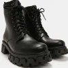 KOI footwear Muted Shadow Men'S Lace Up Boots<Men'S The Military Boot