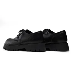 KOI footwear Pinemoon Men'S Black Lace Up Shoes<Men'S Lace Up