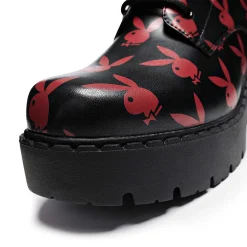KOI footwear Playboy Reprise Red Switch Boots | Playboy X Koi Collection<Women'S Platform Boots